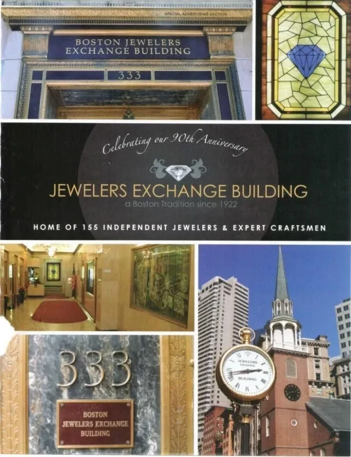 Jewelers Exchange Building – building collage celebrating 90th anniversary
