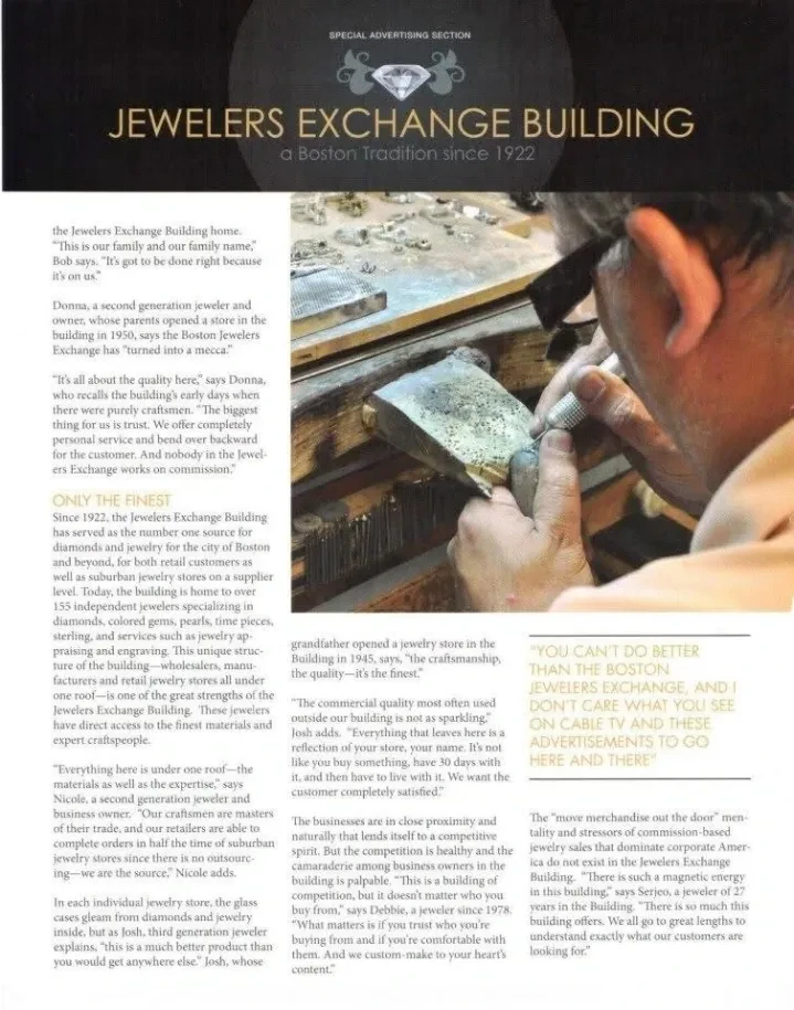 Boston Magazine feature – page 2: Only the Finest